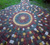 Плитка тротуарная вибропрессованная ГОСТ 17608-91 серия Готика h = 50 мм красная/желтая хаки #1