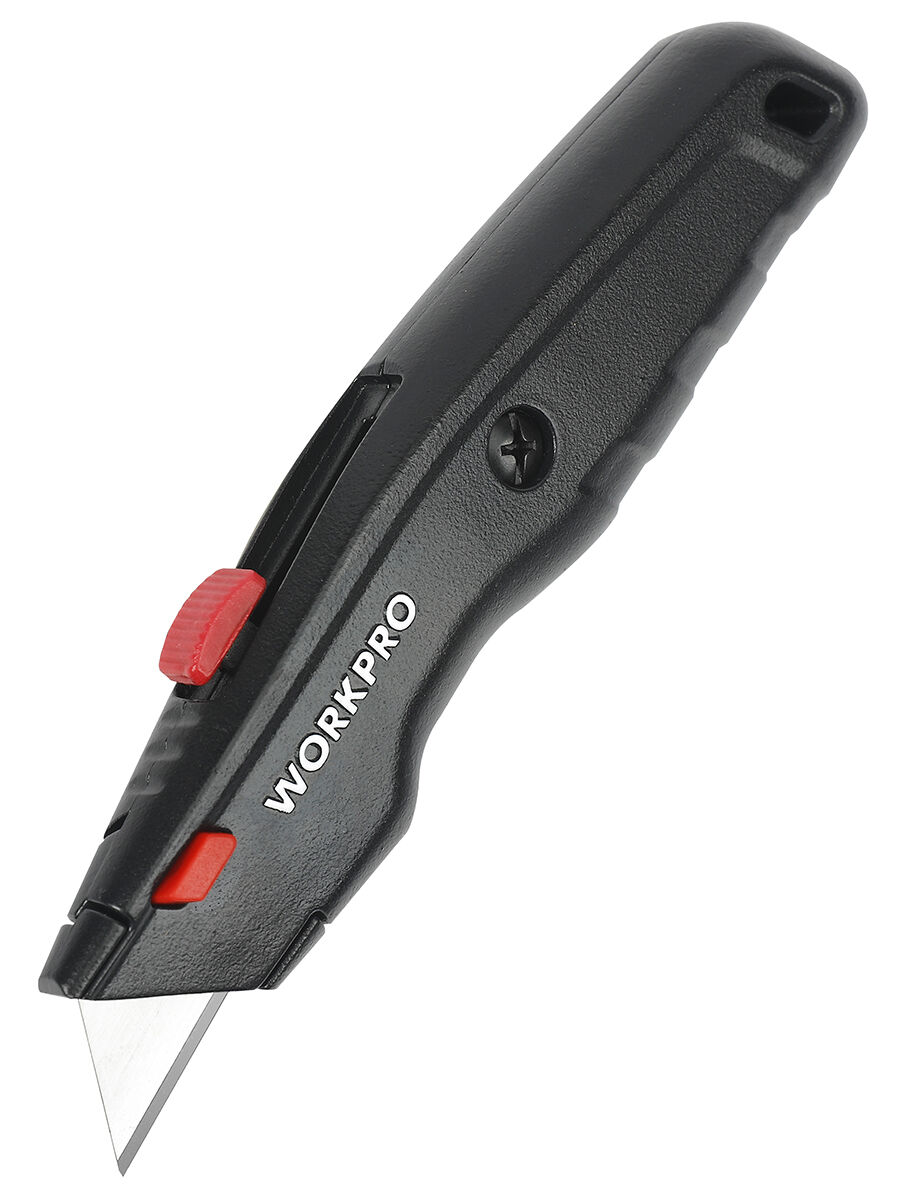 Выдвижной нож алюминиевый WORKPRO WP213008