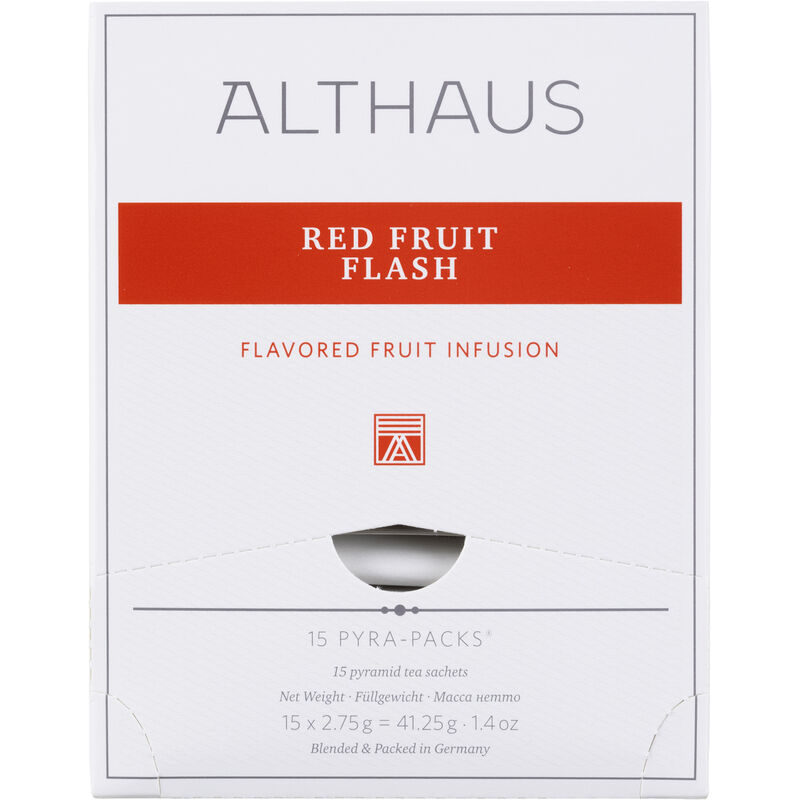 Чай фруктовый Althaus Pyra Pack Red Fruit Flash 15 пирамидок