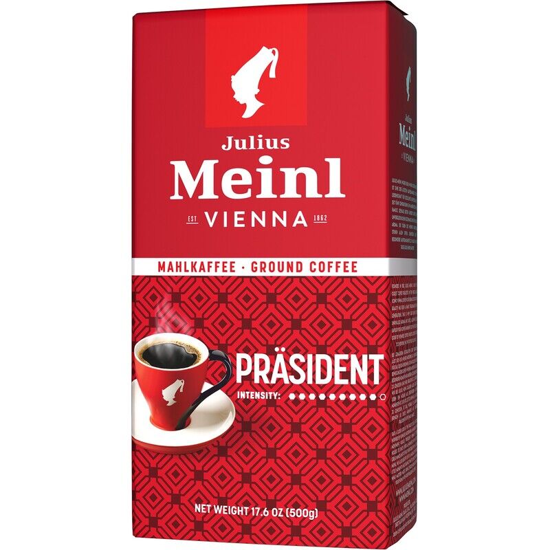 Кофе молотый Julius Meinl Президент 500 г (вакуумная упаковка)