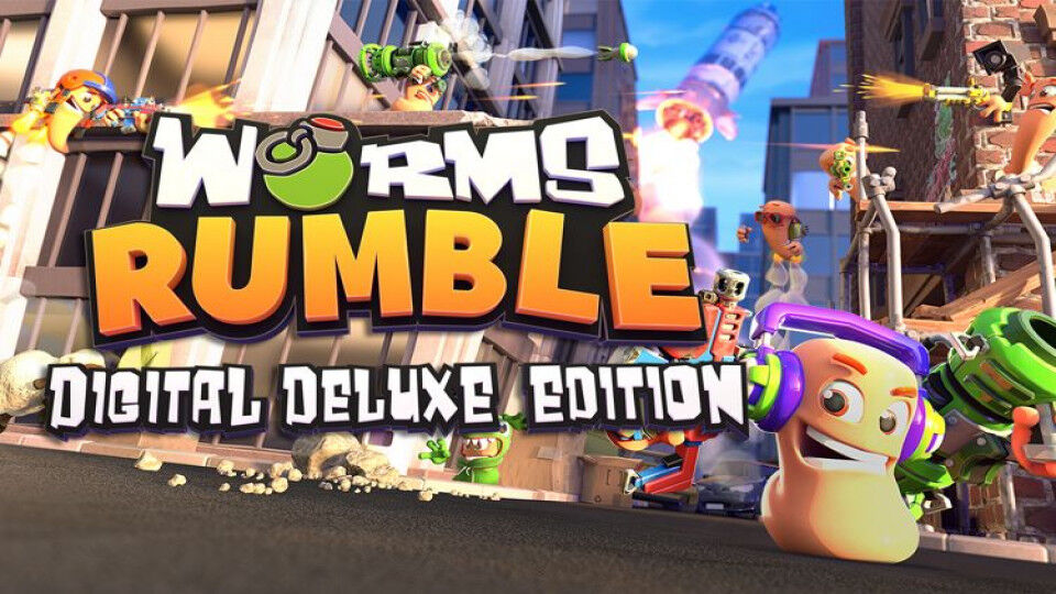 Игра для ПК Team17 Digital Ltd Worms Rumble Deluxe Edition