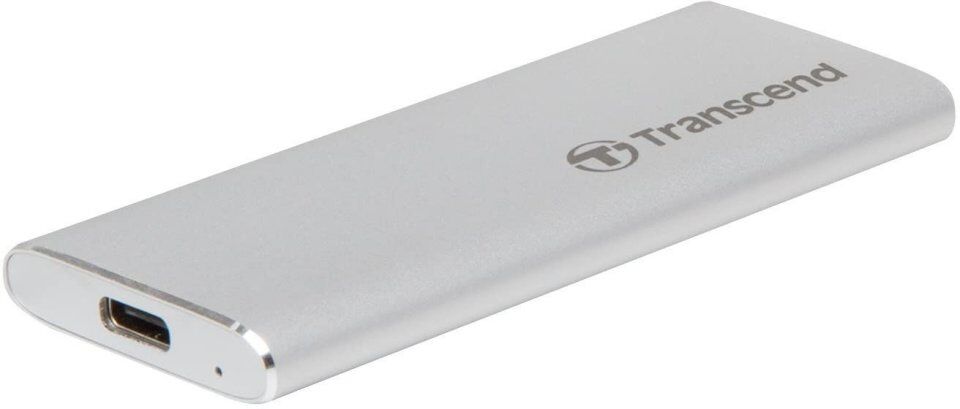 Накопитель SSD Transcend USB-C 500Gb TS500GESD260C серебристый