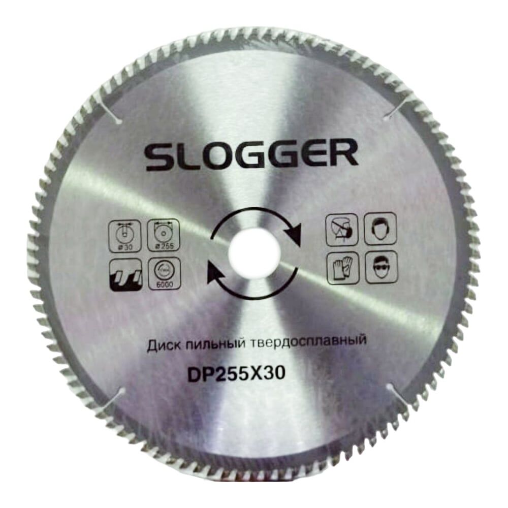 Твердосплавный диск пильный Slogger DP255х30 Z60