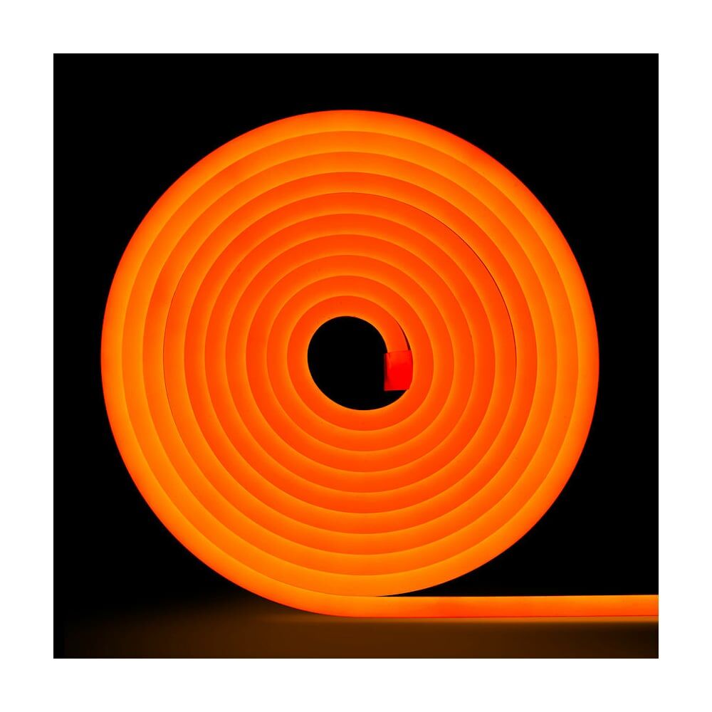 Неоновая светодиодная лента MAKSILED ML-NF-PR-8mm-L50-Orange