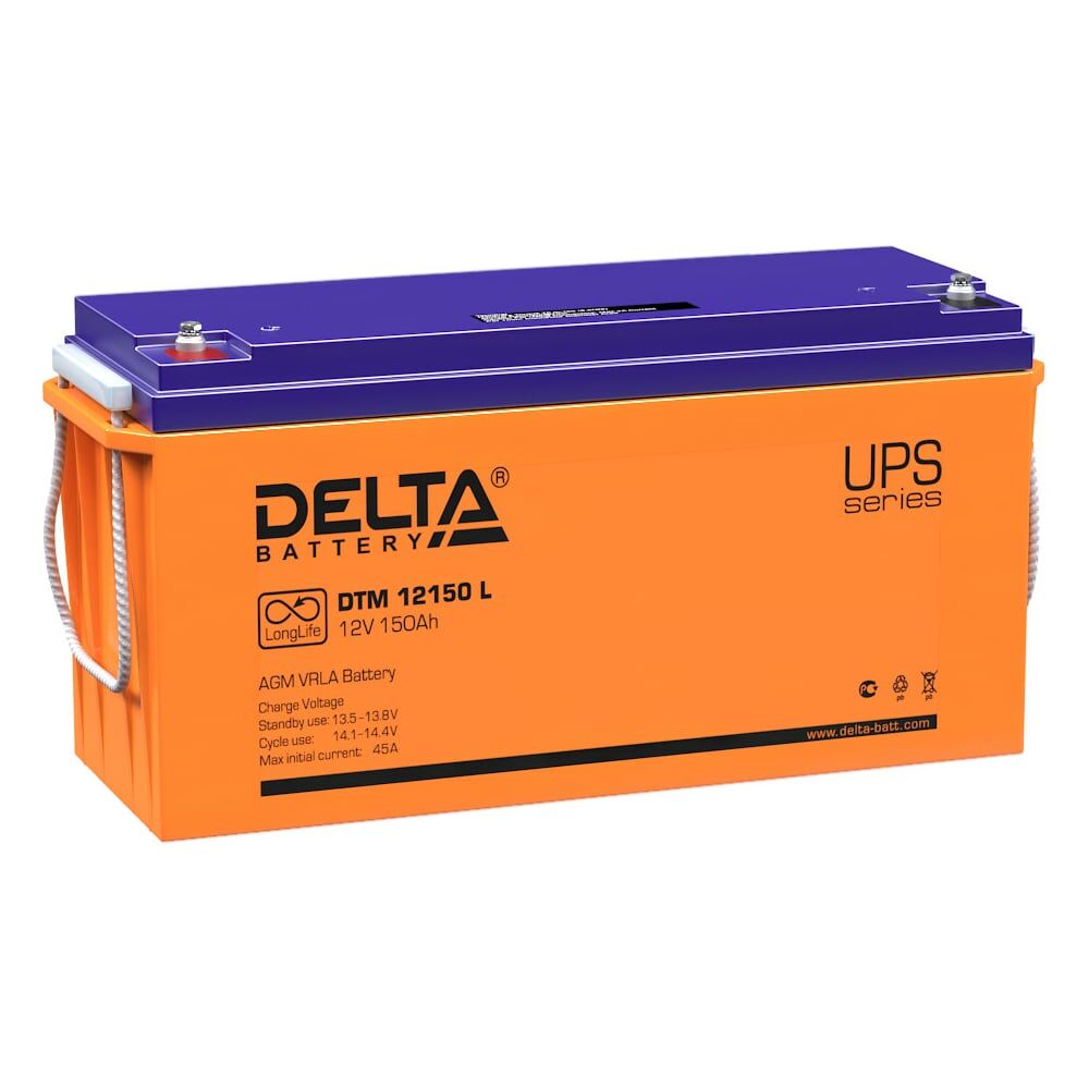 Аккумулятор DELTA DTM 12150 L
