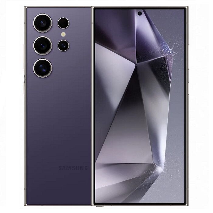 Смартфон Samsung Galaxy S24 Ultra 12/256Gb фиолетовый титан Global