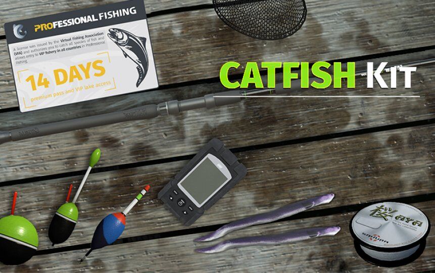 Игра для ПК Ultimate Games Professional Fishing: Catfish Kit