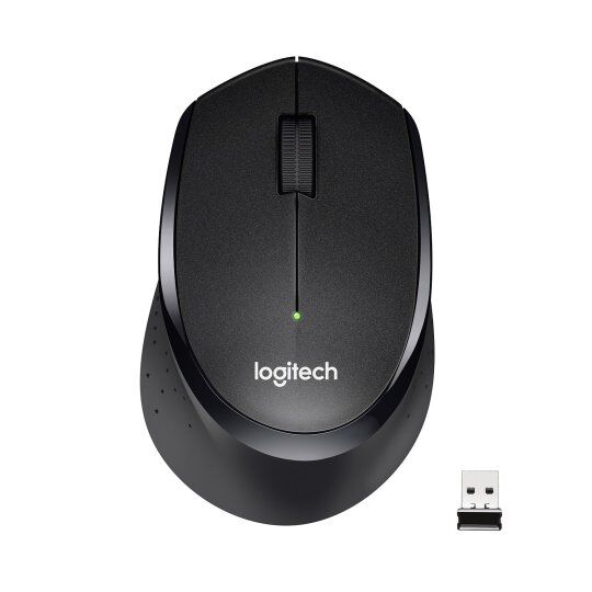 Мышь Logitech 910-006513 M330s черный оптическая (1000dpi) silent беспроводная USB (2but)