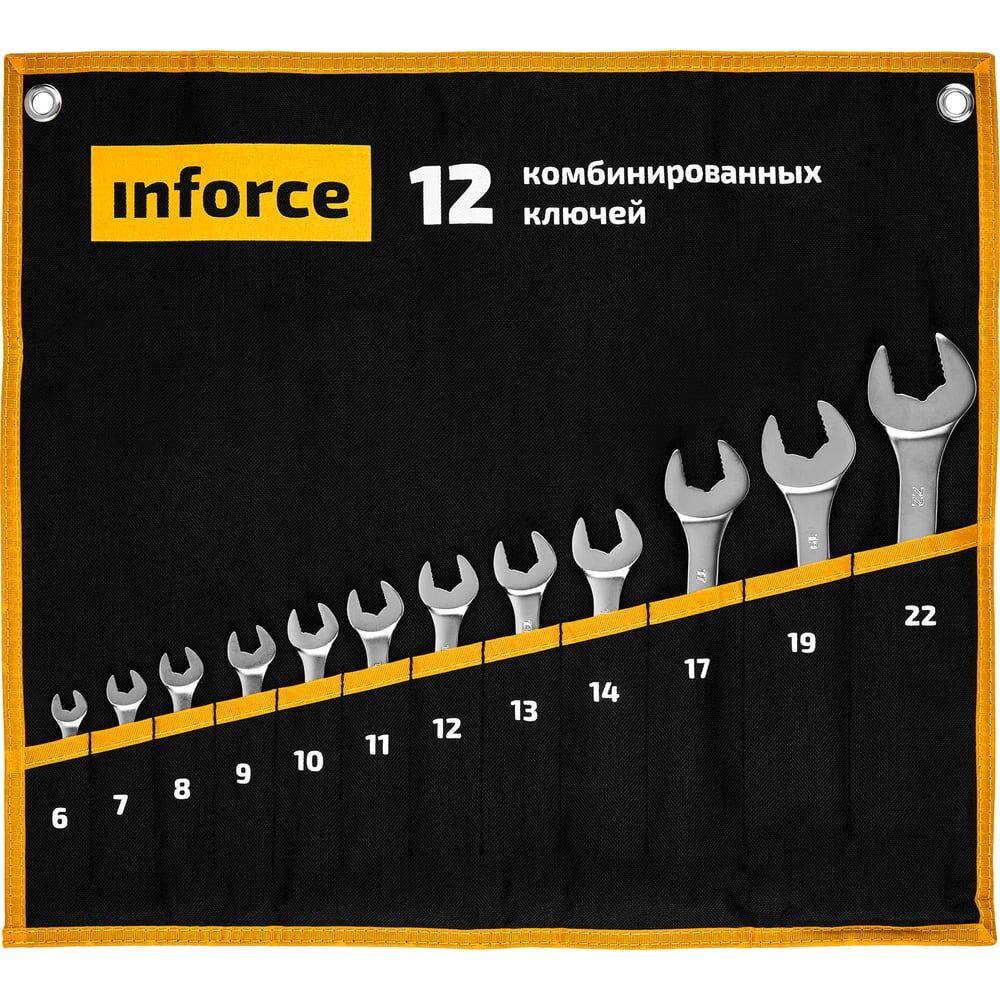 Комплект комбинированных ключей Inforce 06-05-31
