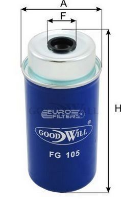 Фильтр топливный Goodwill Transit FG 105\4032667 (00~) 2.0 DI, 2.2 TDCI (FS19837) (Mann WK8105)