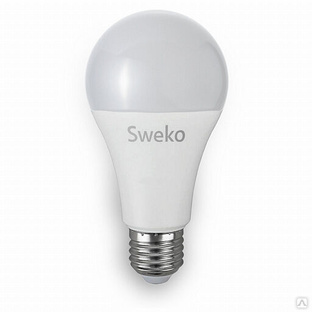 Лампа светодиодная Sweko 42LED-A70-25W-230-6500K-Е27, "груша" 