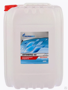 Aнтифриз масло Gazpromneft Antifreeze 40, 20 кг (красный) 
