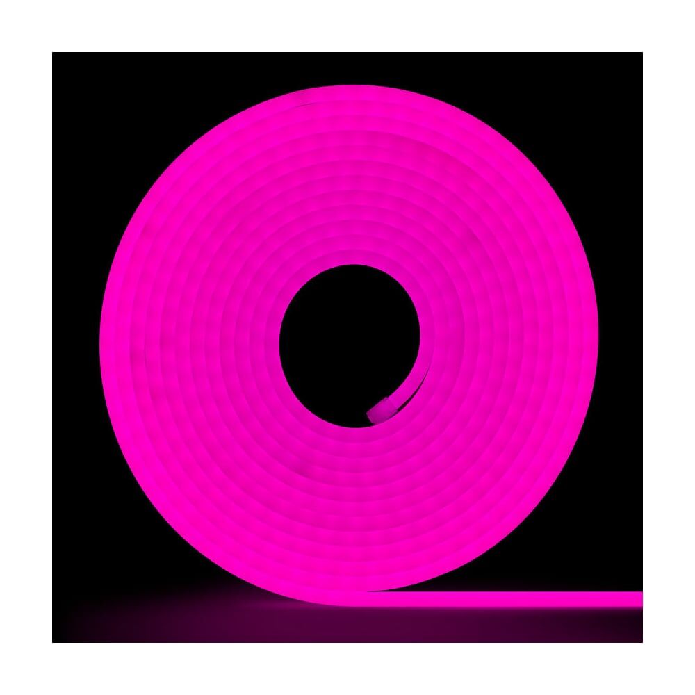 Неоновая светодиодная лента MAKSILED ML-NF-PR-6mm-L50-Pink
