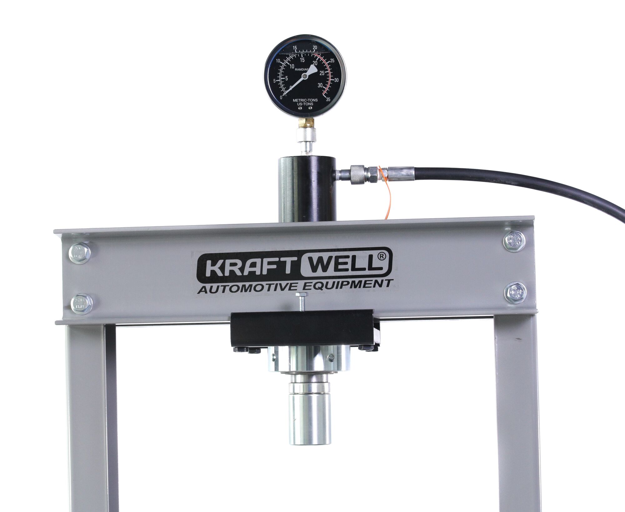 KraftWell KRWPR20F Пресс 20 т. с ручным и ножным приводом 7