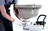 KraftWell KRW1803.80 Установка для слива масла/антифриза с круглой подъемной ванной, мобильная #4