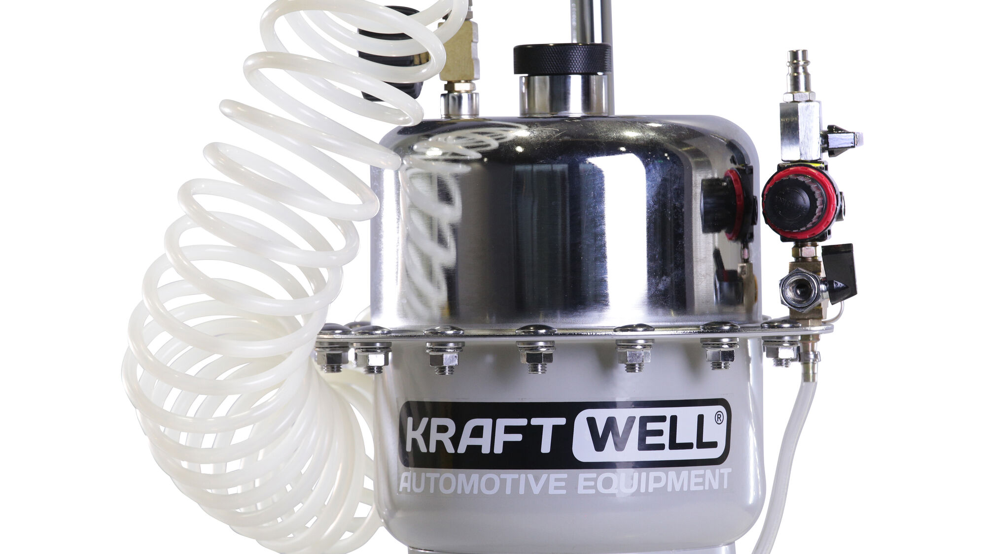 KraftWell KRW1883 Устройство пневматическое для прокачки гидросистем автомобиля 10