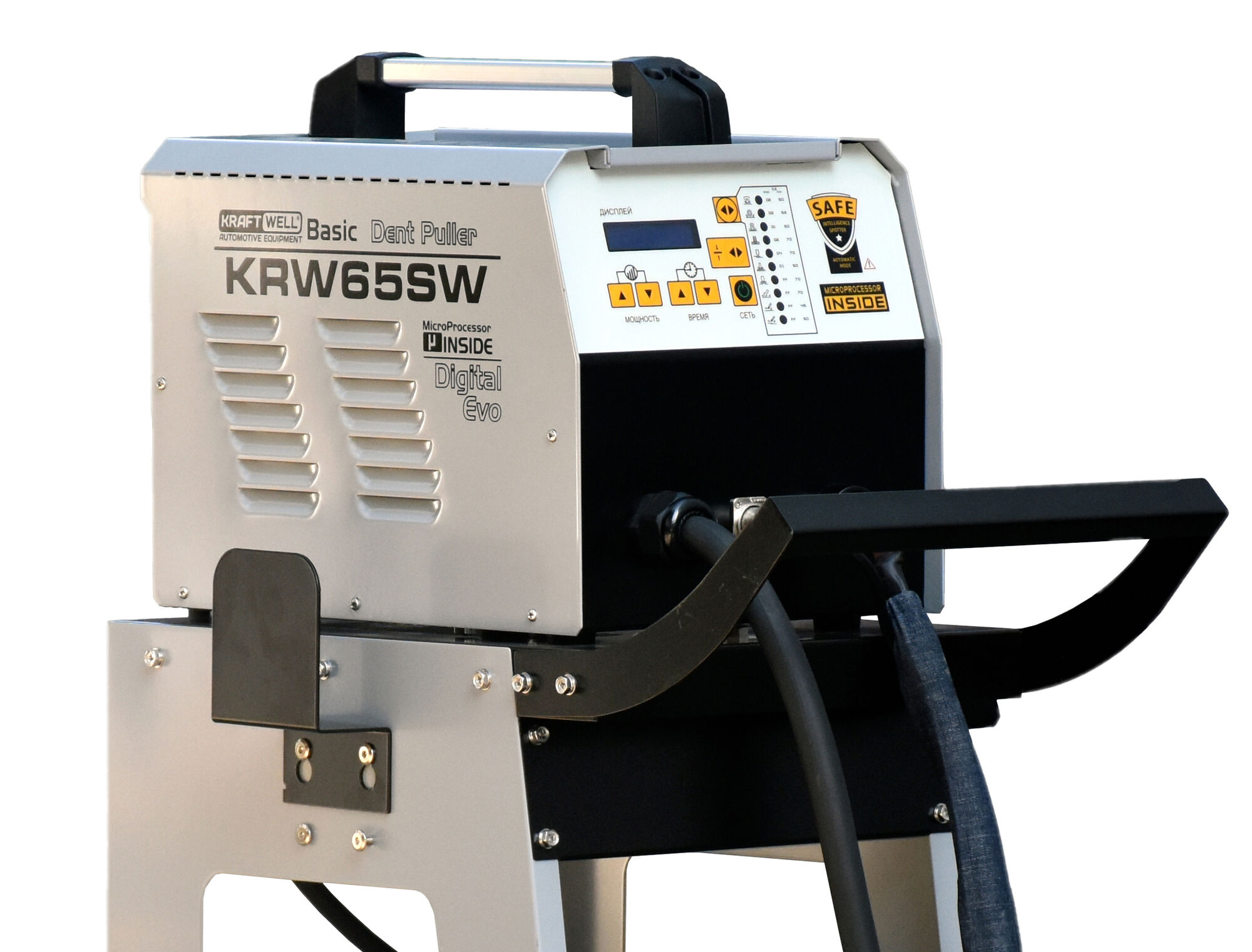KraftWell KRW65SW/380 Аппарат для контактной точечной сварки на тележке (споттер), 380 В 2