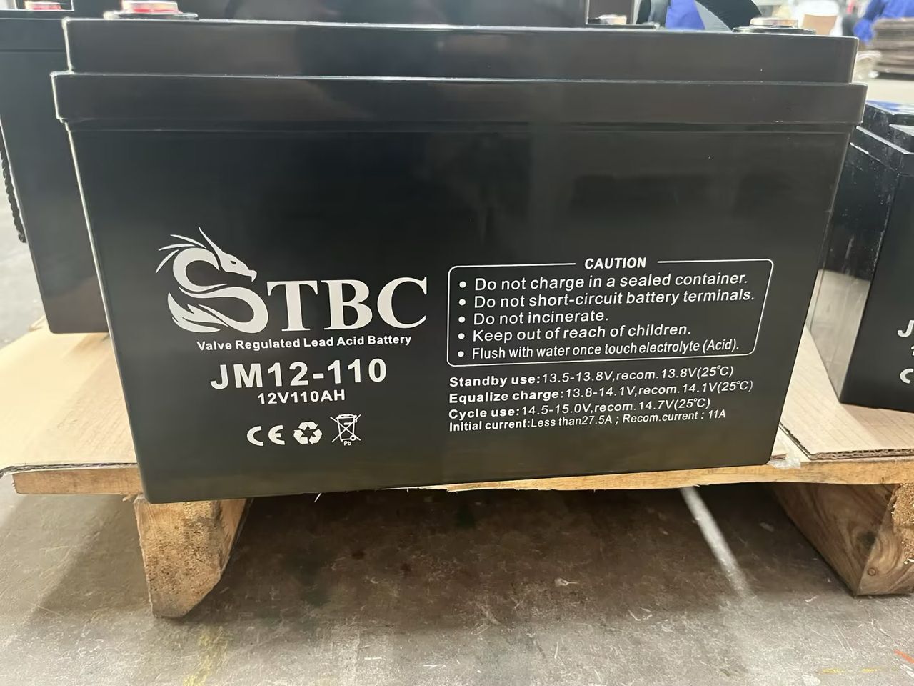 Аккумулятор TBC JM12-110