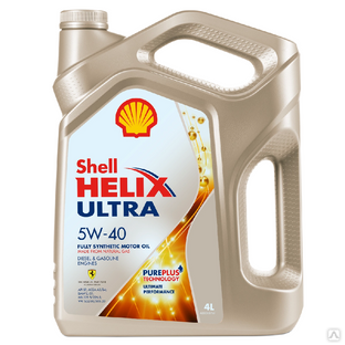 SHELL HELIX ULTRA SP 5W-40 (4л) (масло синтетическое) 