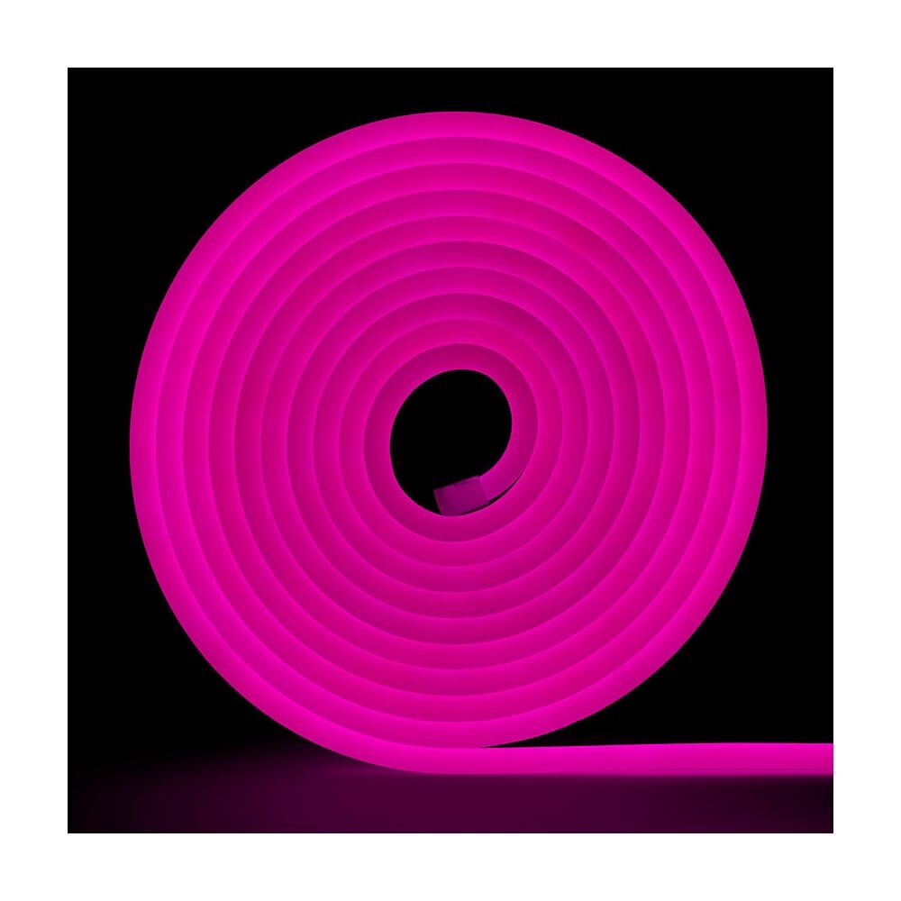 Неоновая светодиодная лента MAKSILED ML-NF-PR-8mm-L50-Pink