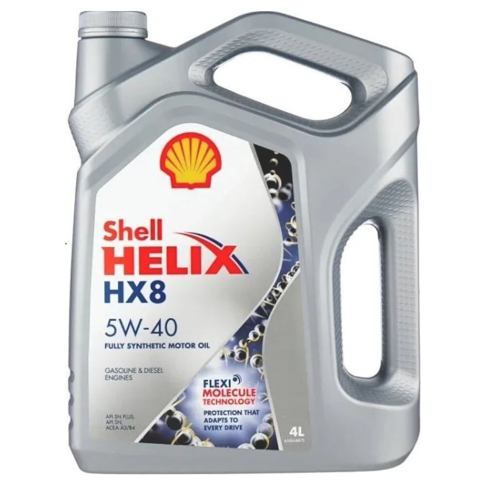 Моторное масло SHELL Helix HX8 5W-40, 4 л 550051529
