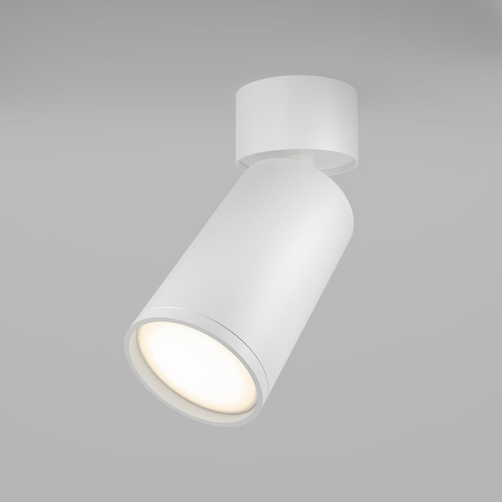 Потолочный светильник MAYTONI focus s 10w алюминий белый C050CL-U-1W