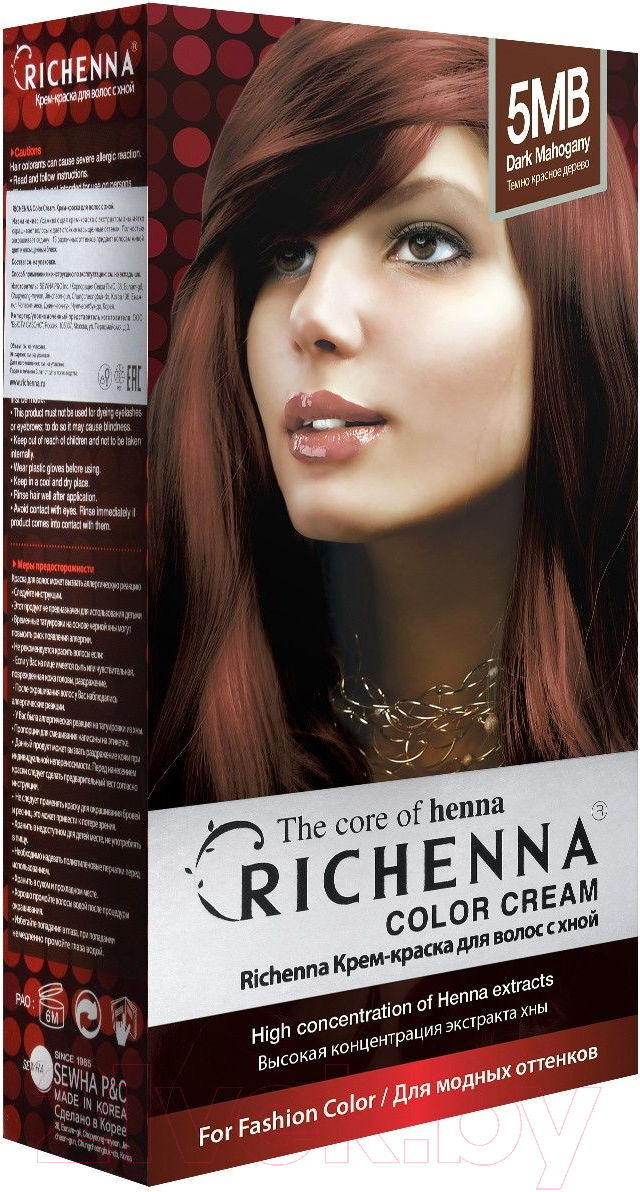 Крем-краска для волос Richenna С хной 5MB