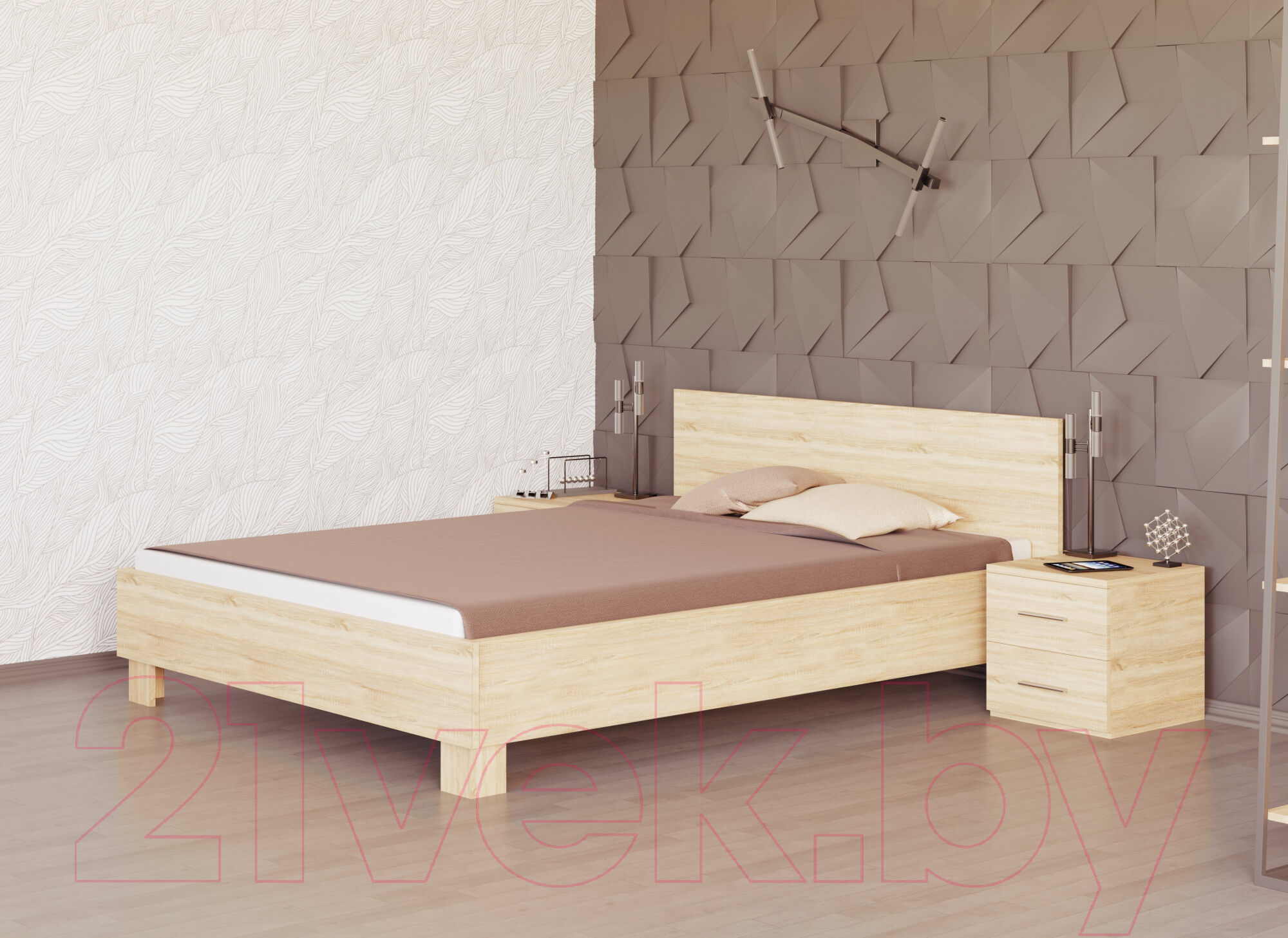 Двуспальная кровать AMI Ваlаnсе 1600 2