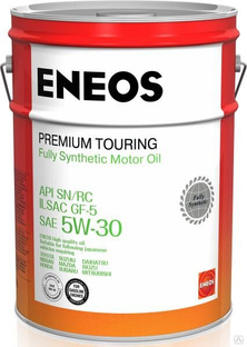 Моторное масло ENEOS Premium Touring 5W-30 SN синтетическое 20л (8809478942469) 