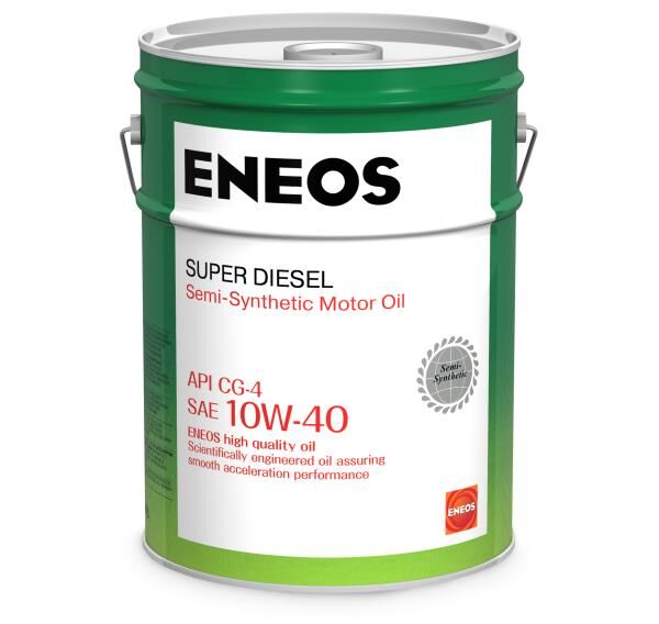 Моторное масло ENEOS 10W-40 CG-4 полусинтетическое 20л (oil1327)