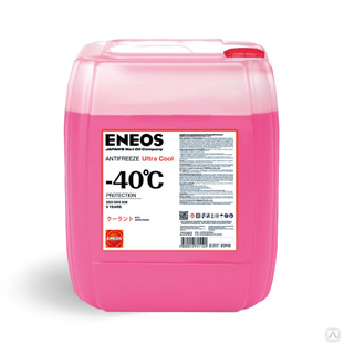 Антифриз ENEOS Antifreeze Ultra Cool -40°C pink 20кг/18,5л (Z0082) 