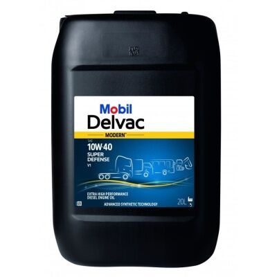 Моторное масло Mobil Delvac Modern Super Defense V1 10W-40 20л (157342)