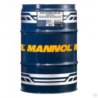 Гидравлическое масло Mannol 2103 Hydro ISO 68 60л (1907) 