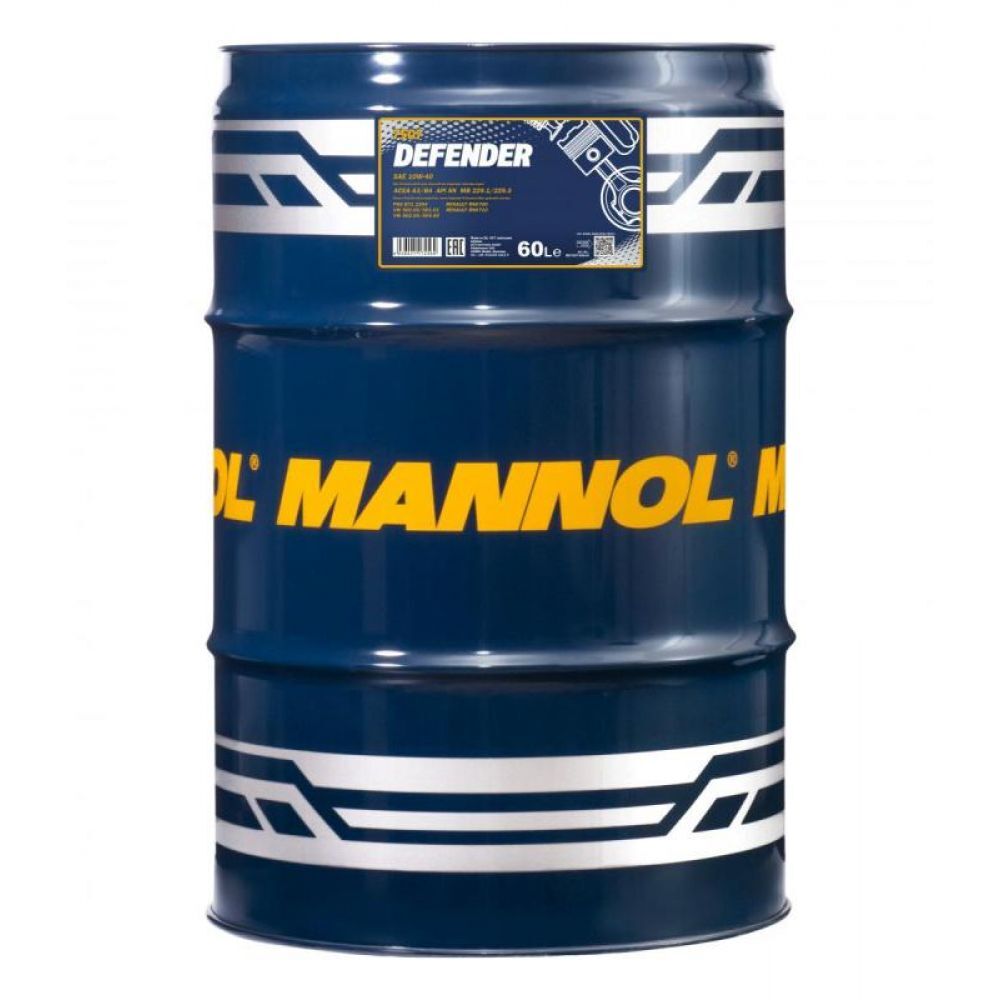 Моторное масло Mannol 7507 DEFENDER 10W-40 60л (1150)