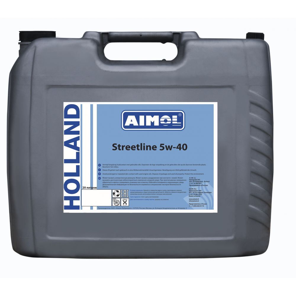 Моторное масло AIMOL Streetline 5W-40 20л (8717662390562)