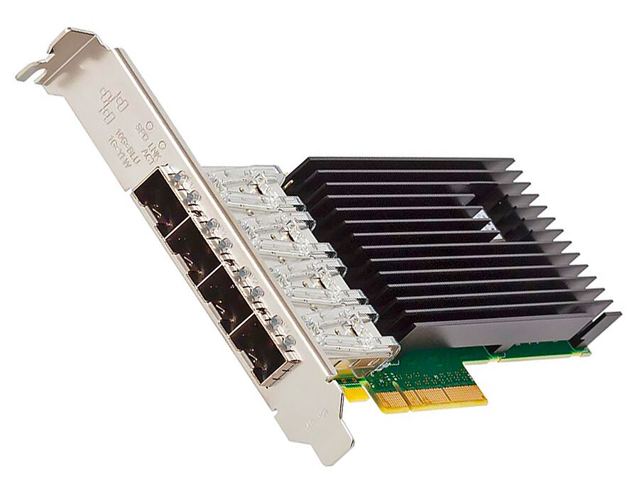 Сетевая карта Silicom PE310G4i71LB-XR 4 ports 10GE (SFP+) Контроллеры