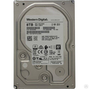 Жесткий диск Western Digital Ultrastar DC HC320 8 Тб HUS728T8TAL5204 SAS 12Gb/s Накопители 