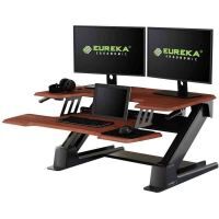 Eureka Подставка на компьютерный стол для работы стоя Eureka CV-PRO36C, вишнёвый