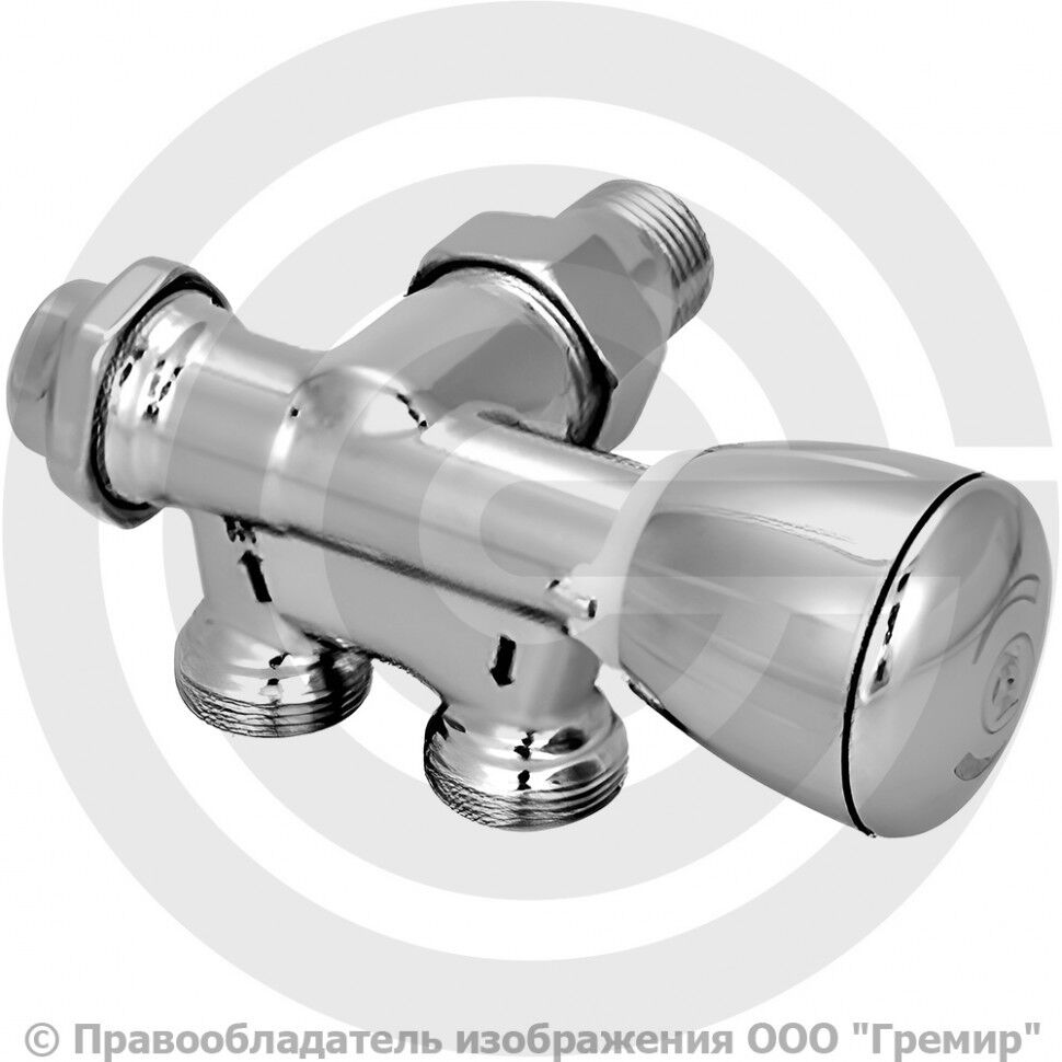 Клапан термостатический угловой Ду-15 (1/2"-16) НР (НАР) T358B Giacomini
