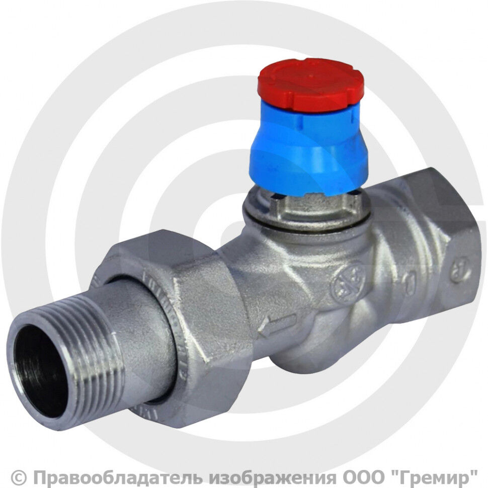 Клапан термостатический прямой Ду-20 Ру-10 ВР (ВН) R402D Giacomini