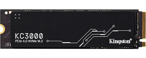 SSD-накопитель Kingston PCI-E 4.0 x4 512Gb SKC3000S/512G KC3000 M.2 2280
