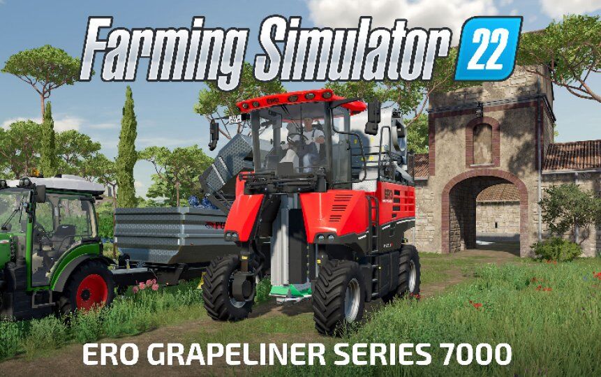 Игра для ПК Giants Software Farming Simulator 22 - ERO Grapeliner Series 7000