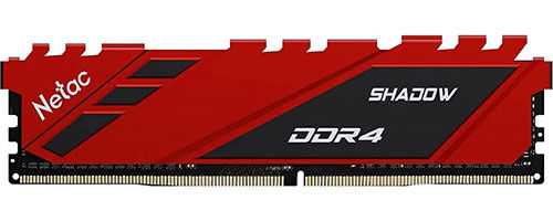 Оперативная память Netac DDR4 16GB 2666Mhz Shadow Red (NTSDD4P26SP-16R)