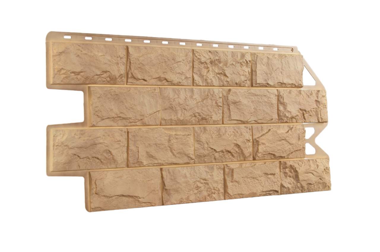 Панель фасадная ARTFACADE Тёсаный камень Песочный