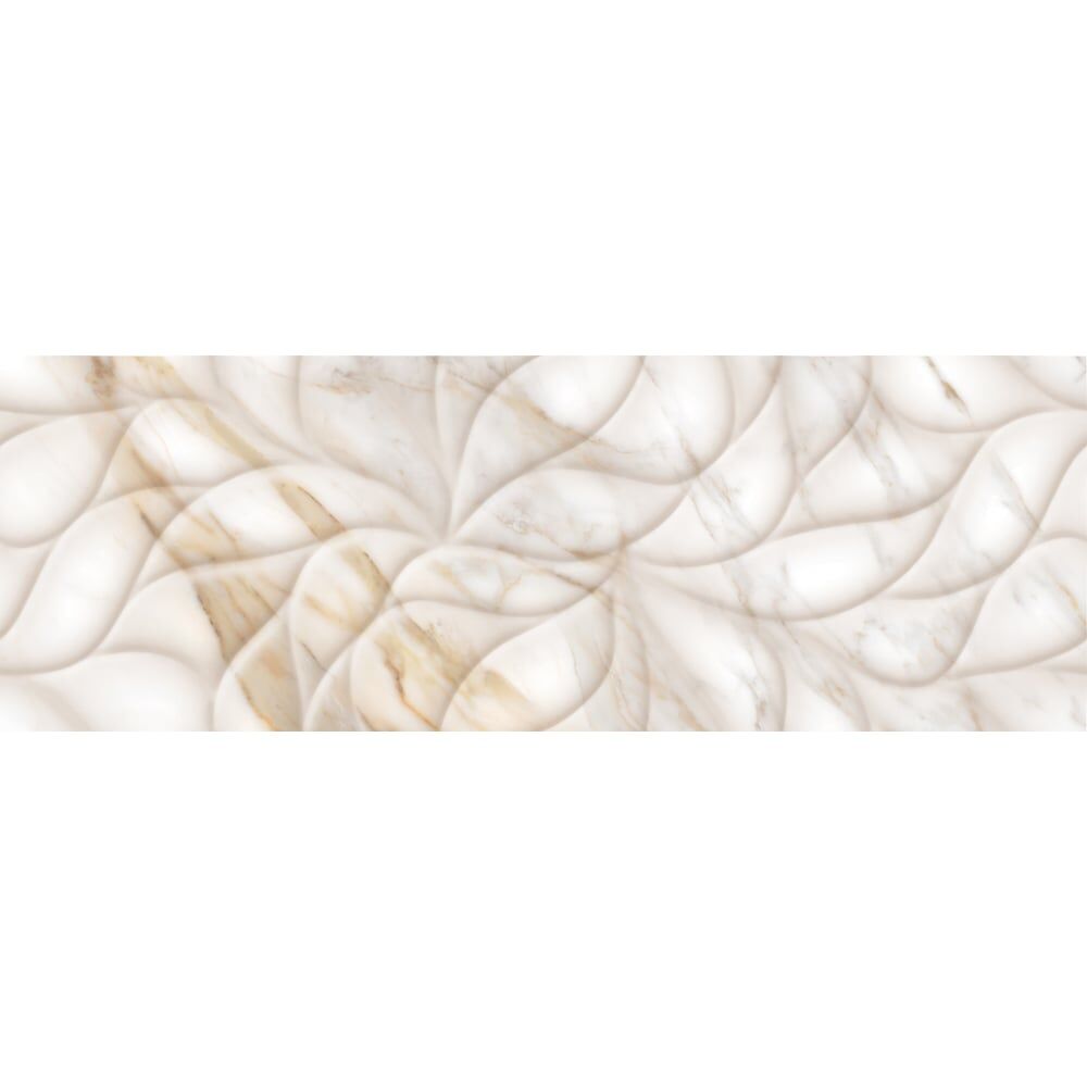 Настенная плитка Eletto Ceramica calacatta oro struttura 24,2x70 см