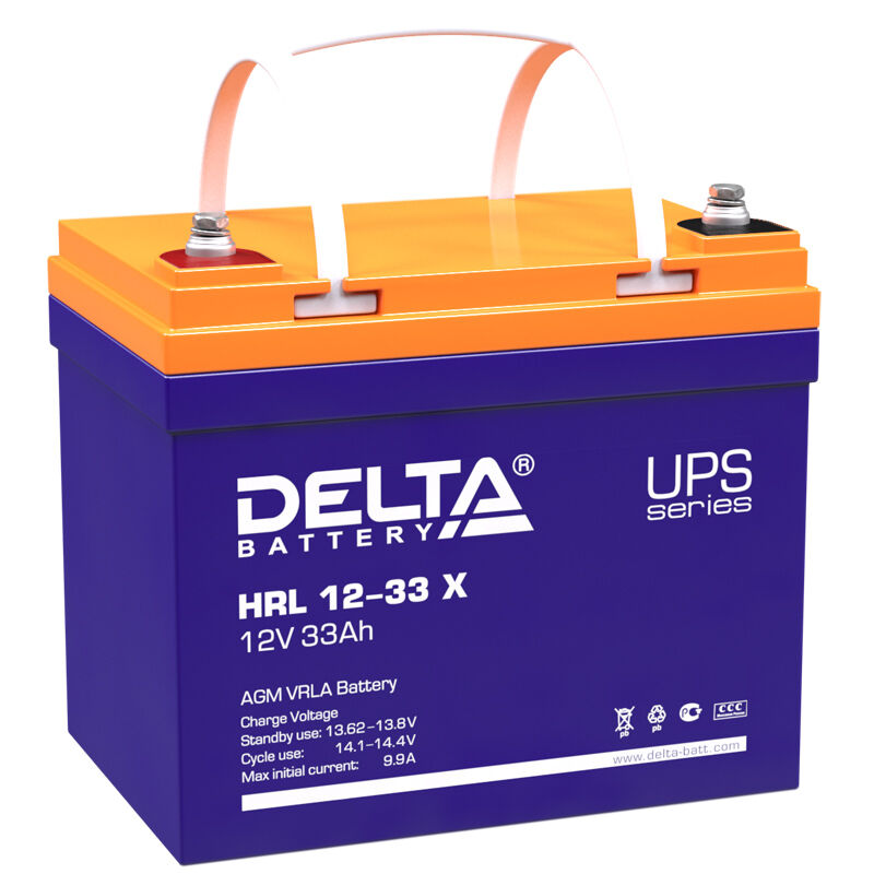 HRL 12-33 X, Батарея для ИБП Delta HRL X