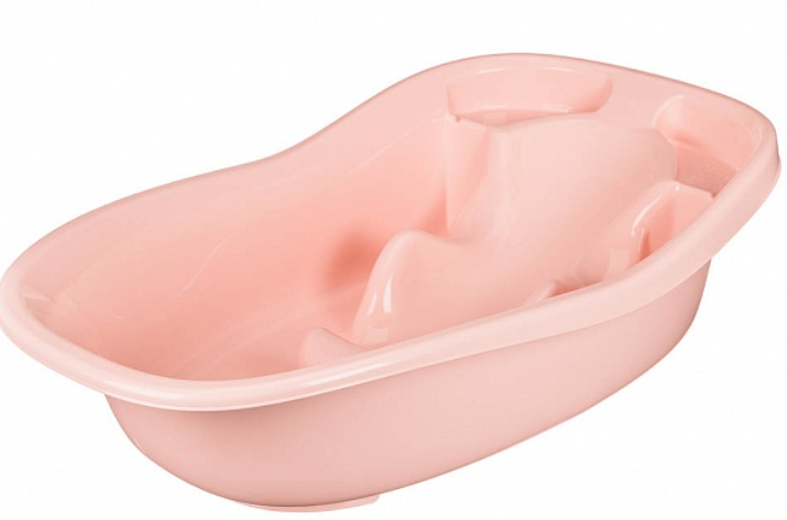 Ванна детская со сливом, 910Х515Х246ММ, 38Л (Светло-розовый)