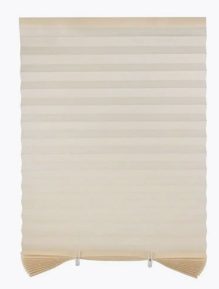 Самоклеящиеся шторы-плиссе Skandi, размер 60х180см, цвет бежевый