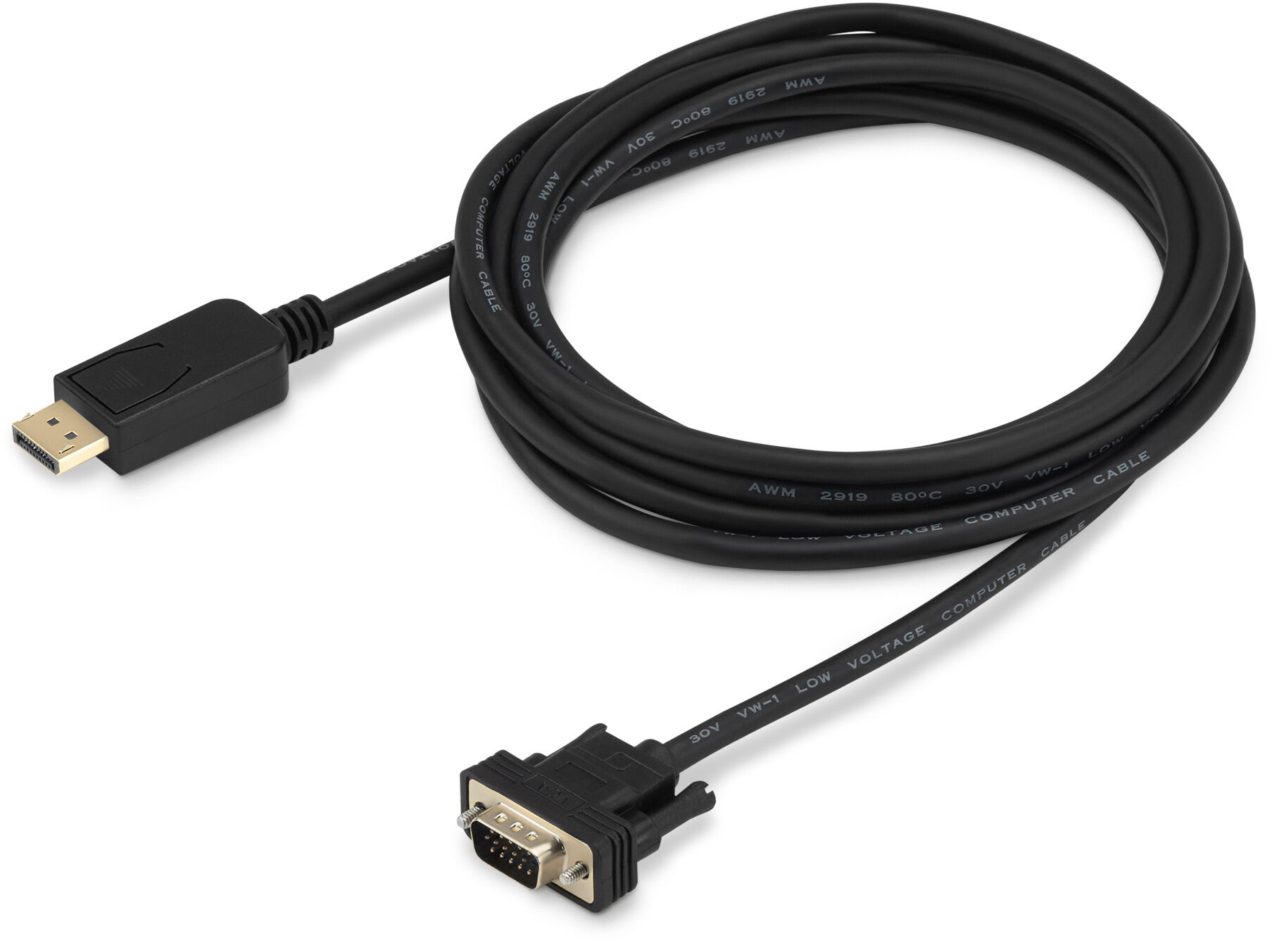 BHP DPP_VGA-3, Видео кабель BURO DisplayPort (M) -> VGA (M) 3 м