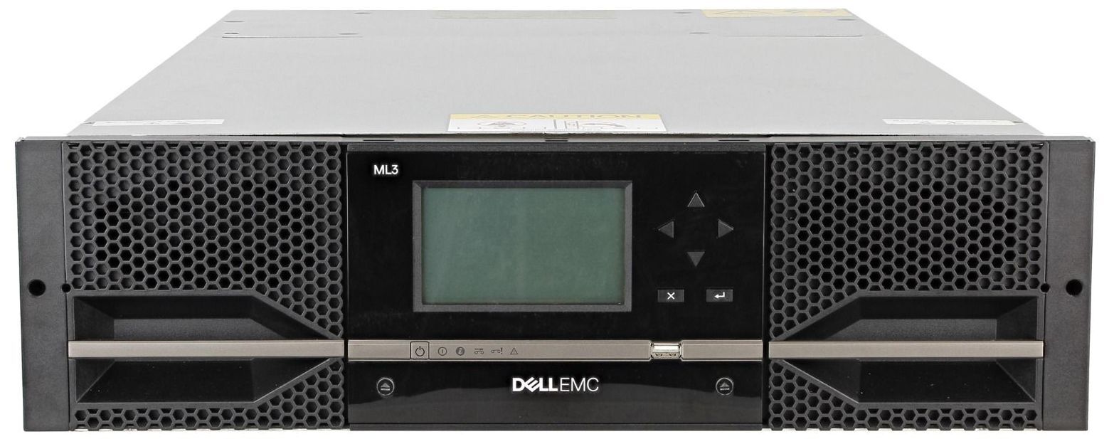 210-BKZJ-004, Библиотека Dell EMC ML3 LTO-8 32 cart. SAS 1drive 3U